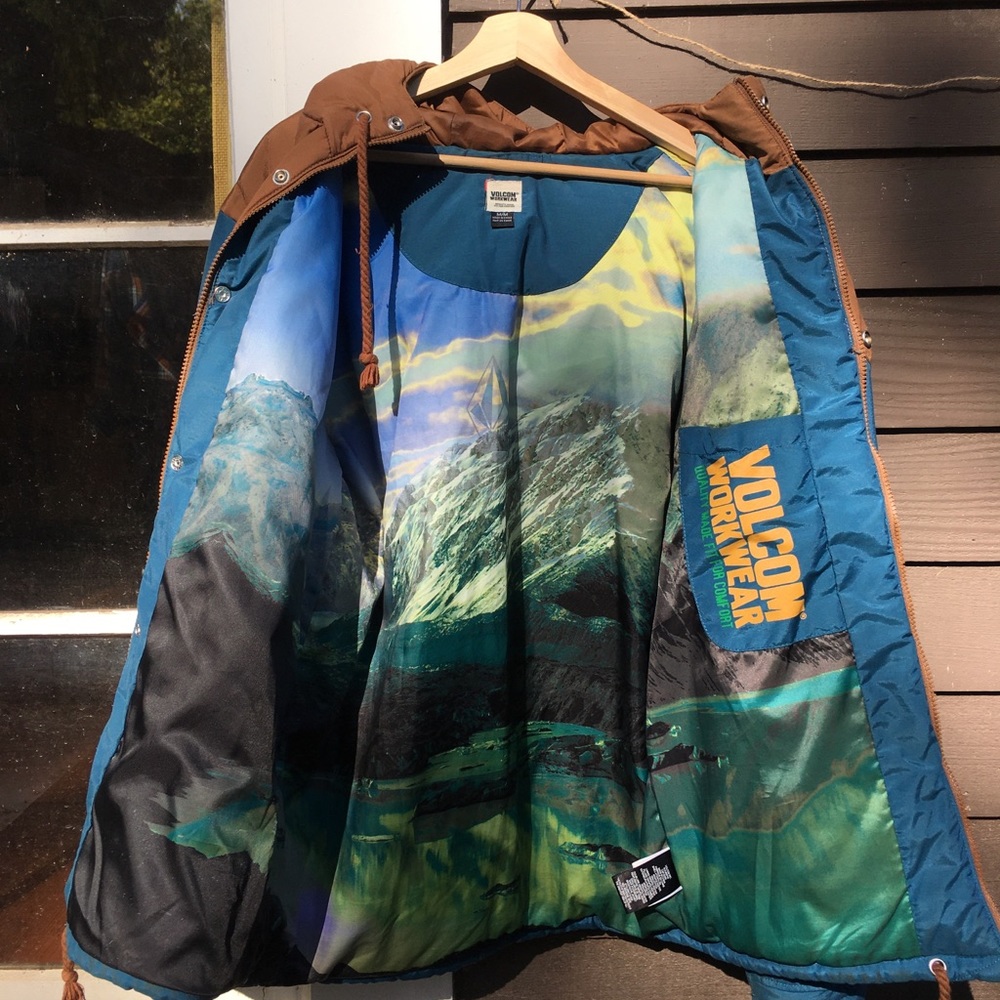Volcom Winter Parka Mens Medium Snowboard Ski Jacket